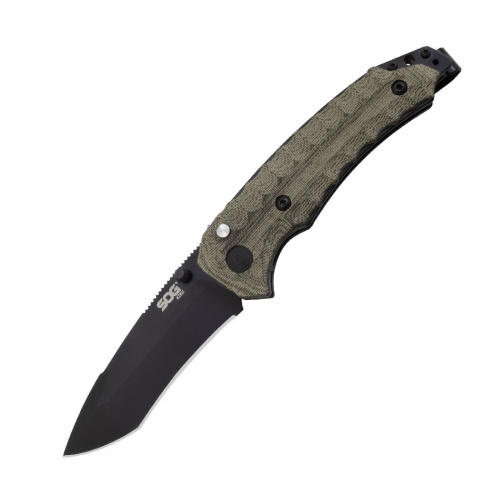 Купить Нож SOG Kiku Assisted black KU-3004 в Киеве по лучшей цене с доставкой в Украине | Магазин NORTHWALL